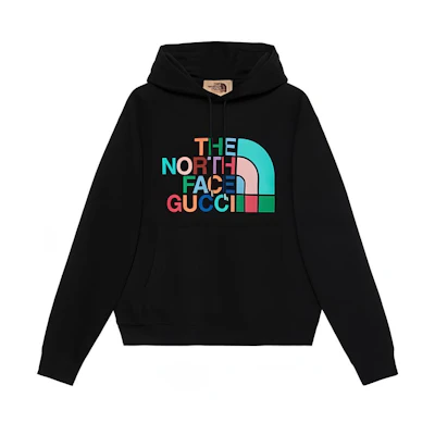 Gucci TNF FW22 Black Logo Hoodie Sweatshirt 626989-XJDTY-1082