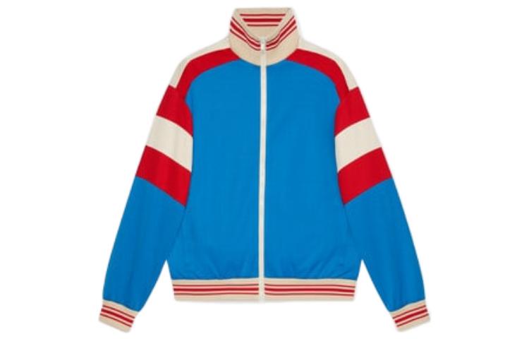 Order Gucci x The North Face FW22 拼色拉鍊外套 淺藍色 男裝 675541-XJDWW-4538