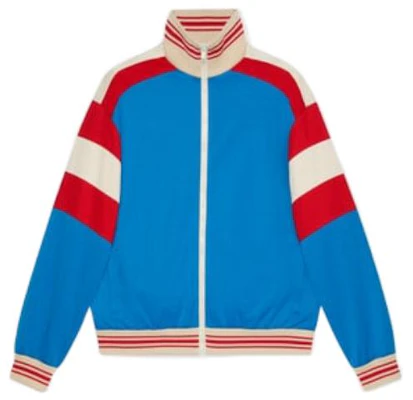 Gucci x The North Face FW22 拼色拉鍊外套 淺藍色 男裝 675541-XJDWW-4538 Order Gucci x The North Face FW22 拼色拉鍊外套 淺藍色 男裝 675541-XJDWW-4538