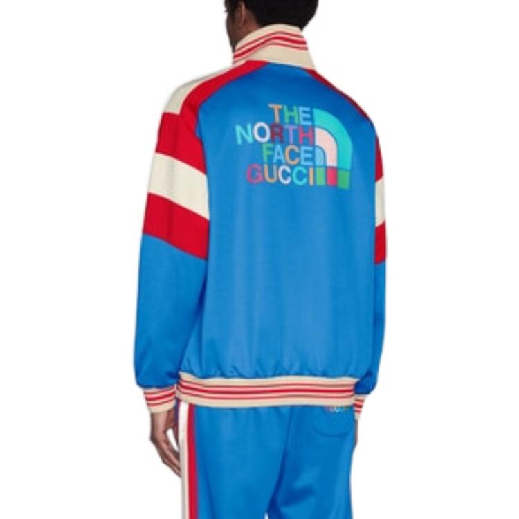 Details for Gucci x The North Face FW22 拼色拉鍊外套 淺藍色 男裝 675541-XJDWW-4538