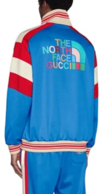 Gucci x The North Face FW22 拼色拉鍊外套 淺藍色 男裝 675541-XJDWW-4538 Details for Gucci x The North Face FW22 拼色拉鍊外套 淺藍色 男裝 675541-XJDWW-4538