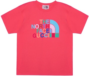 Gucci x The North Face 男裝暗粉色印花標誌圓領短袖 FW22 616036-XJDTV-5519 Buy Gucci x The North Face 男裝暗粉色印花標誌圓領短袖 FW22 616036-XJDTV-5519