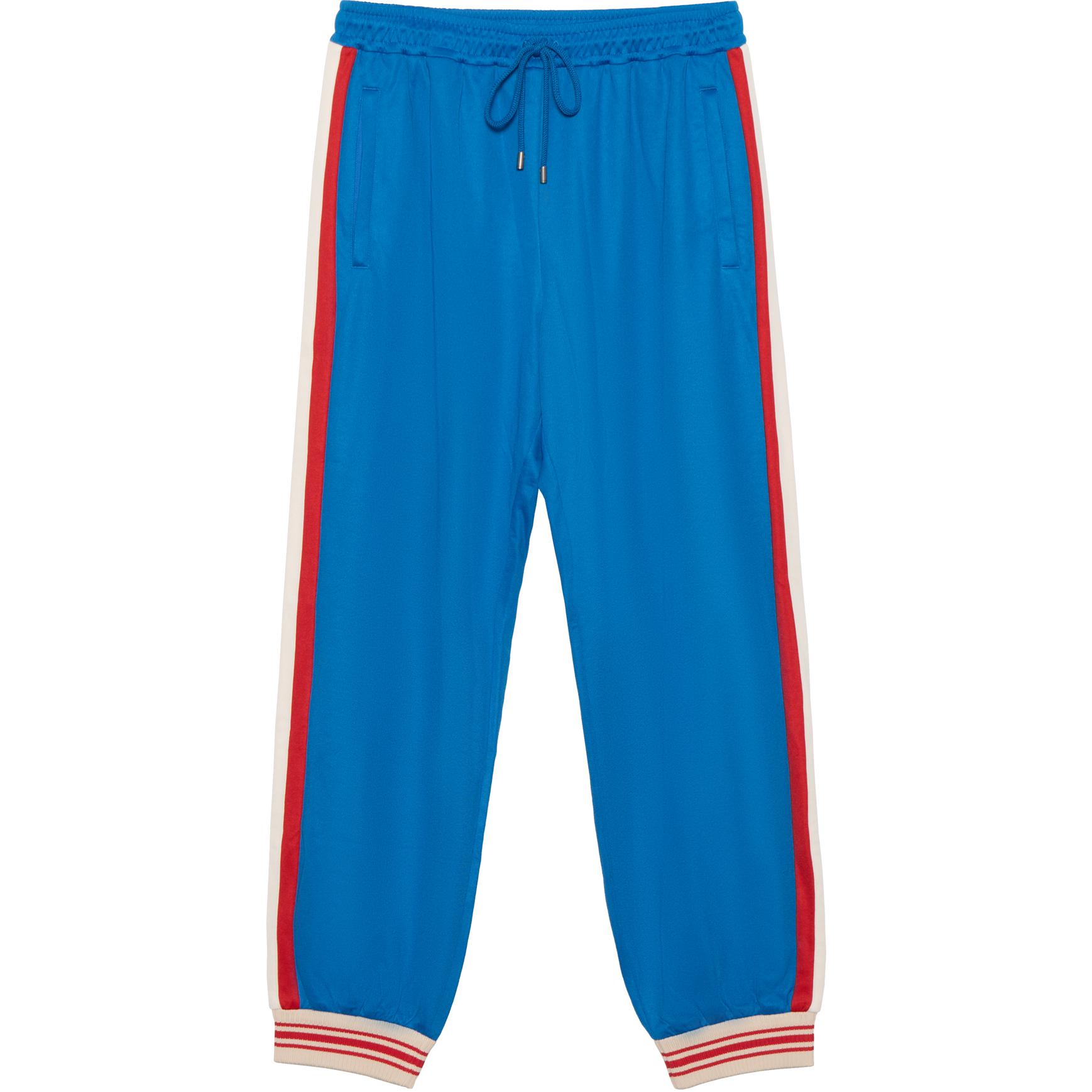 Gucci x The North Face FW22 Striped Jogger Pants Blue - 675550-XJDWX-4538