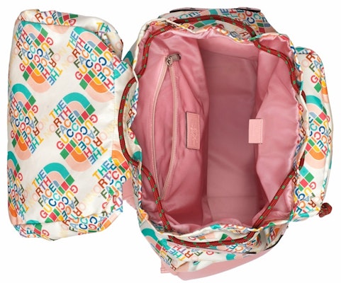 Gucci x The North Face Gucci Backpack Ivory/Multicolor Lookbook Gucci x The North Face Gucci Backpack Ivory/Multicolor