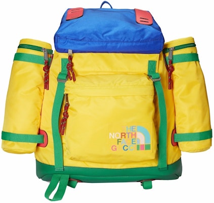 Gucci x The North Face Gucci Backpack Yellow/Blue Buy Gucci x The North Face Gucci Backpack Yellow/Blue