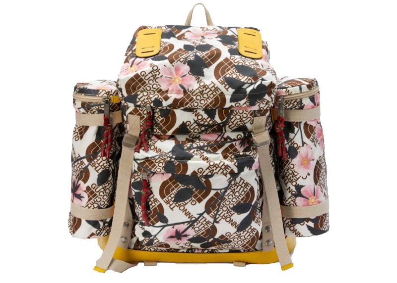 Gucci x The North Face Large Backpack Brown Multi
