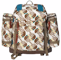 Gucci x The North Face Large Backpack Brown/White Gucci x The North Face Large Backpack Brown/White