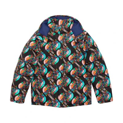 Gucci TNF Logo Print Black Hoodie Jacket 670653-XAAES-1478