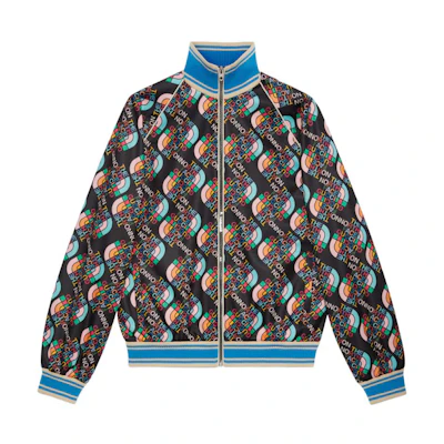 Gucci TNF Logo Print Jacket Black 675544-XJDWY-1072