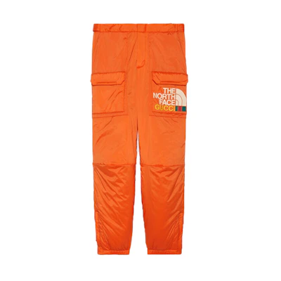 Gucci TNF Logo Print Pocket Knit Joggers Collaboration 663764-XAAC6-6677