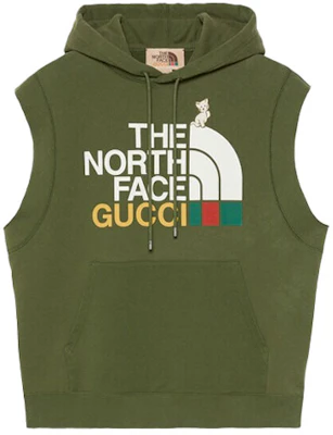 GUCCI x THE NORTH FACE 聯名款無袖連帽衫。 663243-XJDW2-3450 Purchase GUCCI x THE NORTH FACE 聯名款無袖連帽衫。 663243-XJDW2-3450