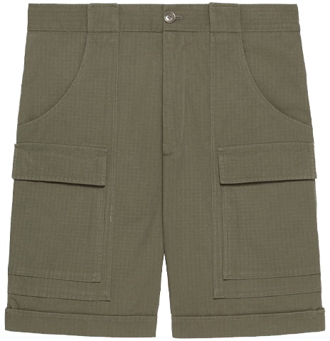 gucci-x-the-north-face-loose-fit-cargo-shorts-army-green-643129-zaggh-3257