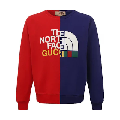 Gucci TNF Multicolor Logo Print Long Sleeve Sweatshirt 671500-XJDRE-6051