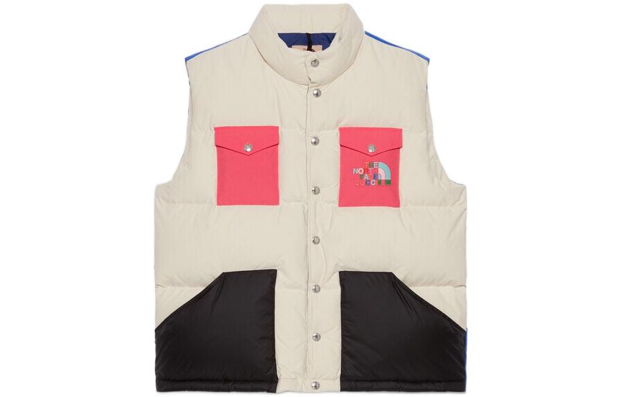 Gucci x The North Face Multicolor Puffer Vest Unisex 670654-XAAEP-9199
