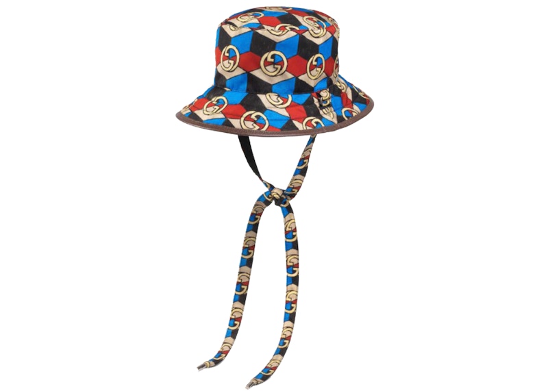 Gucci x The North Face Online Exclusive Self Tie Nylon Hat Multicolor