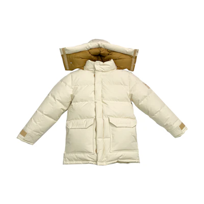 Gucci THE NORTH FACE SS21 White Down Puffer Jacket Winter Classic 648858-XKRXK-9100
