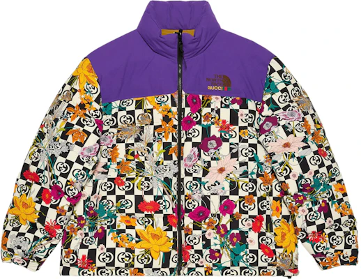 GUCCI x The North Face SS22 Floral Print Down Jacket Multicolor. 663757-XAADO-9223 Order GUCCI x The North Face SS22 Floral Print Down Jacket Multicolor. 663757-XAADO-9223