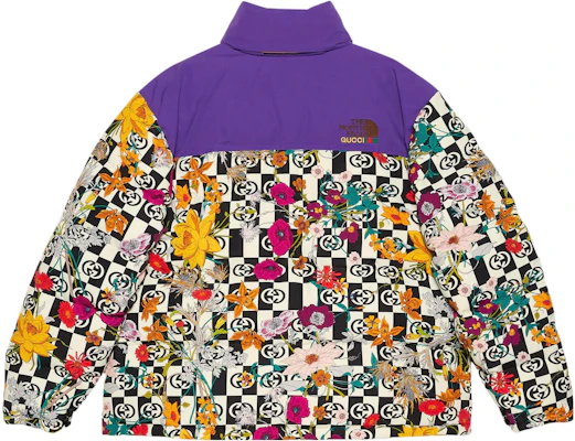 GUCCI x The North Face SS22 Floral Print Down Jacket Multicolor. 663757-XAADO-9223 Lookbook GUCCI x The North Face SS22 Floral Print Down Jacket Multicolor. 663757-XAADO-9223