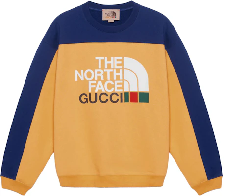 Gucci x THE NORTH FACE SS22 拼色Logo圓領衫橘色 男款 671449-XJDRF-7204 Buy Gucci x THE NORTH FACE SS22 拼色Logo圓領衫橘色 男款 671449-XJDRF-7204