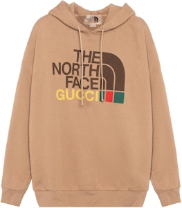 古驰 x 北面 联名款男女同款徽标连帽衫 米棕色 615061-XJDBY-2597 Buy 古驰 x 北面 联名款男女同款徽标连帽衫 米棕色 615061-XJDBY-2597