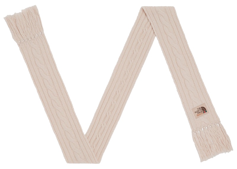 Gucci x The North Face Wool Scarf Off-White