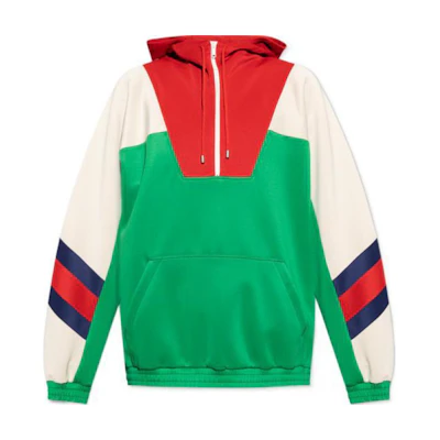 Gucci Year of the Rabbit Limited Edition Striped Hoodie Green 706413-XJETH-3778
