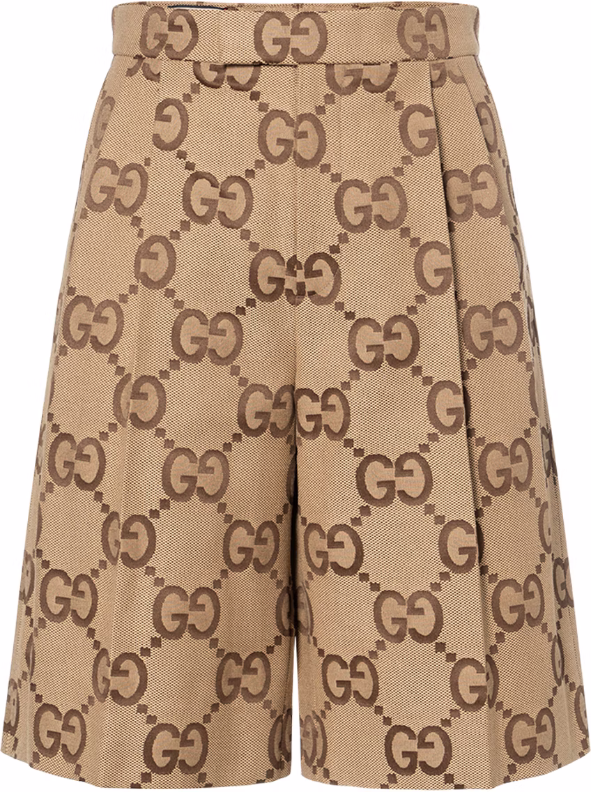 gucci-yellow-mid-rise-gg-canvas-casual-shorts-673181-zaht-6-2580