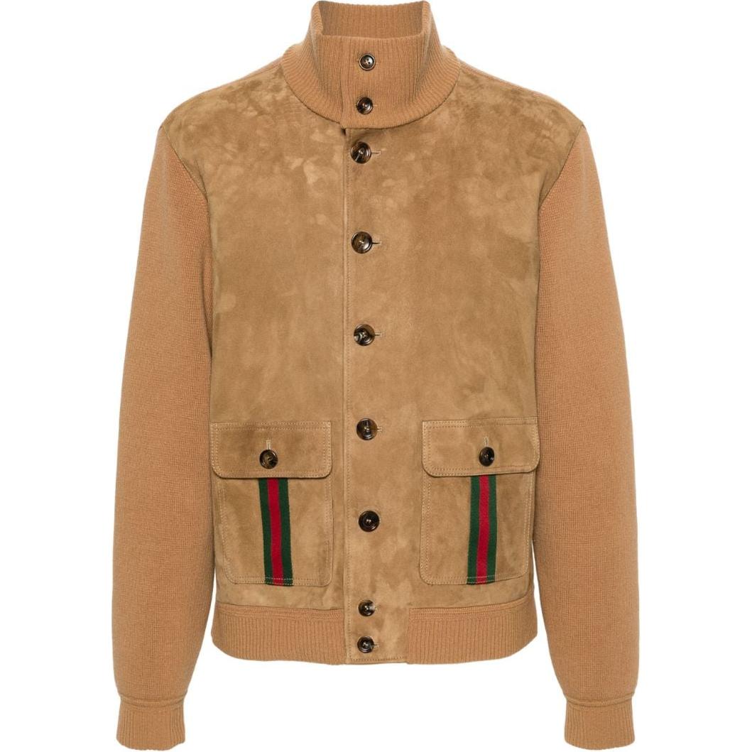 Gucci Yellow Single-Breasted Long Sleeve Jacket 764343-XKDO4-2184