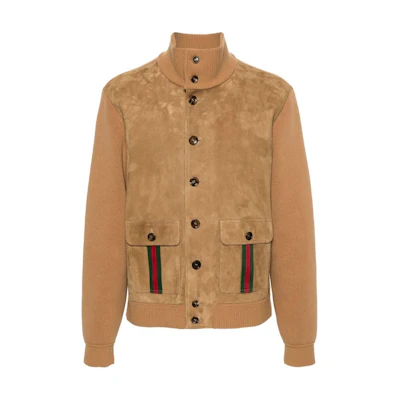 Gucci Yellow Single-Breasted Long Sleeve Jacket 764343-XKDO4-2184
