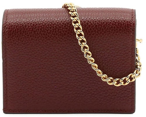 グッチ ズミ チェーンウォレット バーガンディ Order グッチ ズミ チェーンウォレット バーガンディ