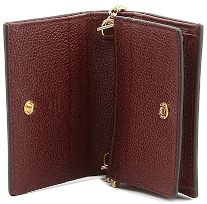 グッチ ズミ チェーンウォレット バーガンディ Lookbook グッチ ズミ チェーンウォレット バーガンディ