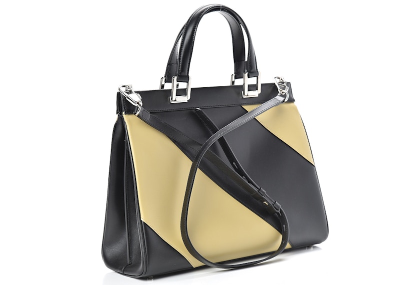 Order 古驰Zumi中号手提包 黑/黄