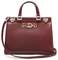 Gucci Zumi Top Handle Medium Burgundy Gucci Zumi Top Handle Medium Burgundy