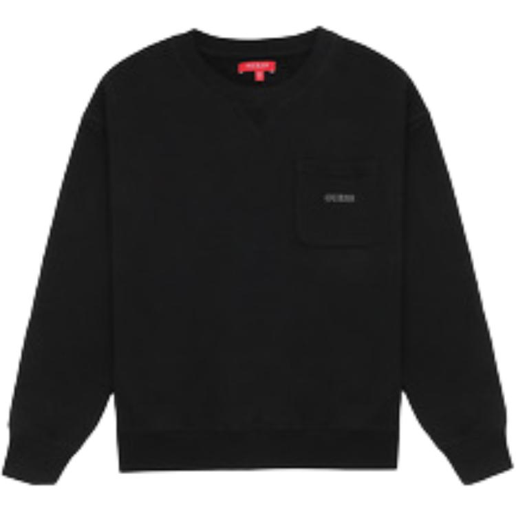 GUESS Casual Crewneck Sweatshirt Black X3PP47K2Q40