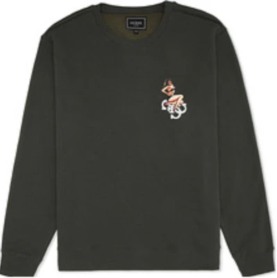 GUESS Green Long-Sleeve Crewneck Pullover Sweater M3BQ20K9YH1 Buy GUESS Green Long-Sleeve Crewneck Pullover Sweater M3BQ20K9YH1