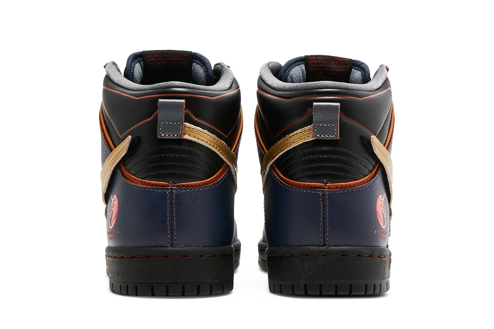 Sizing Gundam x Nike SB Dunk High ''Project Unicorn - Banshee Norn'' DH7717-400