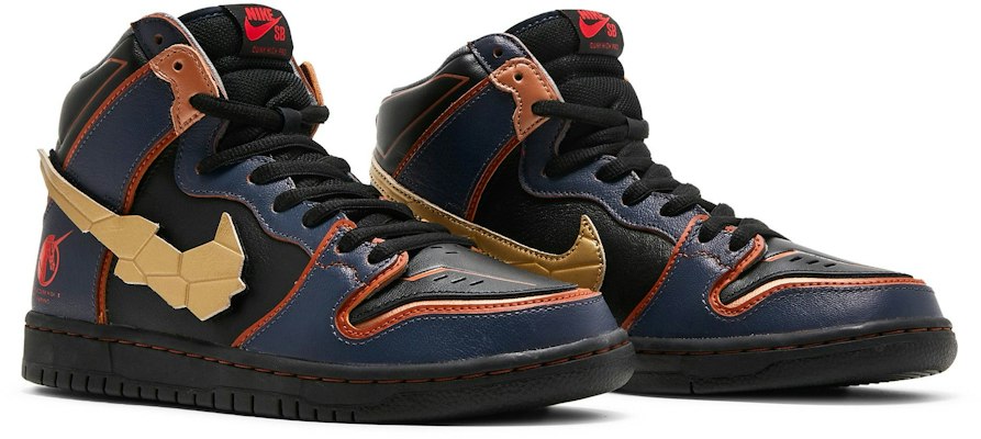 Gundam x Nike SB Dunk High ''Project Unicorn - Banshee Norn'' DH7717-400 1