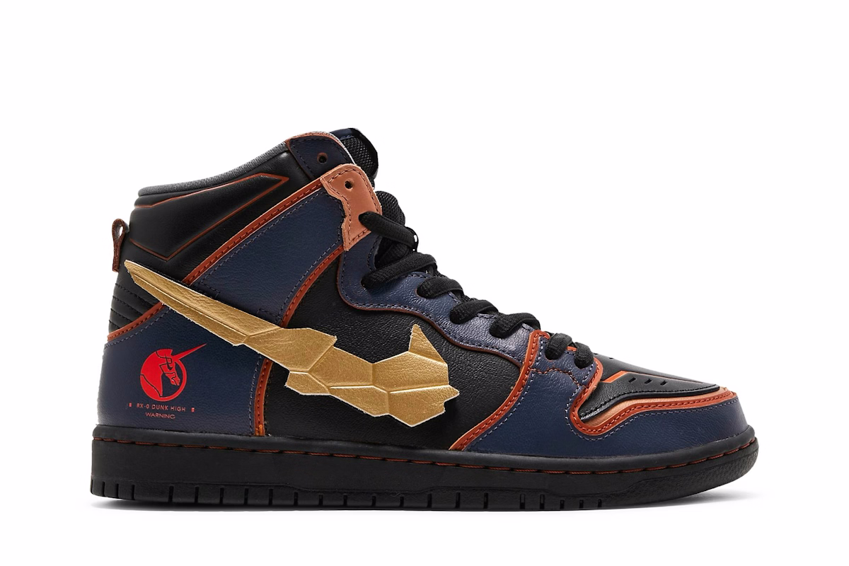 Gundam x Nike SB Dunk High 'Project Unicorn - Banshee Norn'