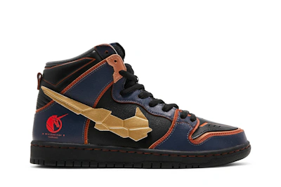 Gundam x Nike SB Dunk High 'Project Unicorn - Banshee Norn'