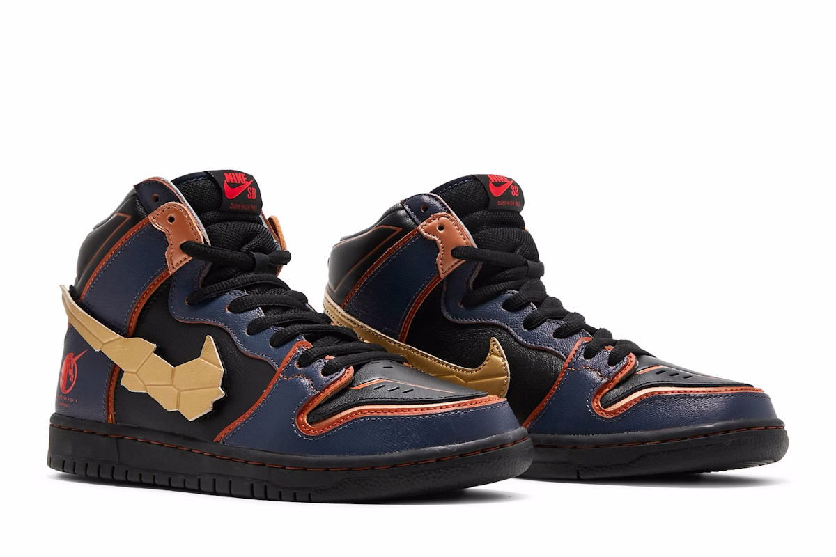 Gundam x Nike SB Dunk High 'Project Unicorn - Banshee Norn'