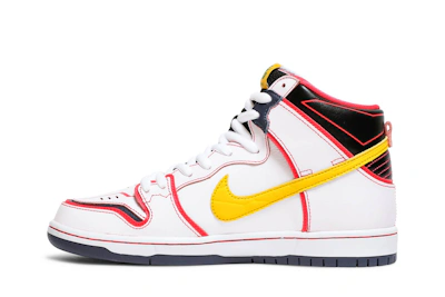 Gundam x Nike SB Dunk High 'Project Unicorn - RX-0' DH7717-100