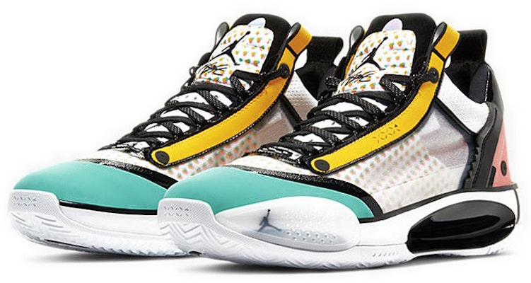 郭艾伦 x Air Jordan 34 Low '波普艺术' CZ7748-100 Lookbook 郭艾伦 x Air Jordan 34 Low '波普艺术' CZ7748-100