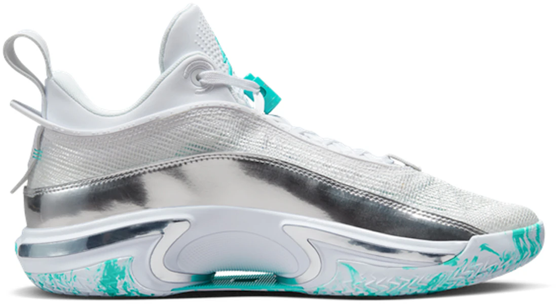 郭艾伦 x Air Jordan 36 Low PF ‘白色超级翡翠’ DM9032-130 Lookbook 郭艾伦 x Air Jordan 36 Low PF ‘白色超级翡翠’ DM9032-130