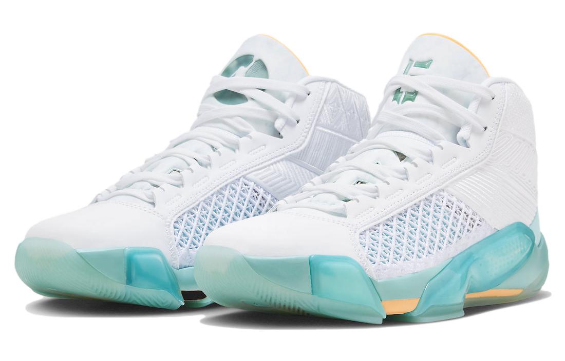 Shop Guo Ailun x Air Jordan 38 PF ''Blanc Clear Jade'' FD0585-100