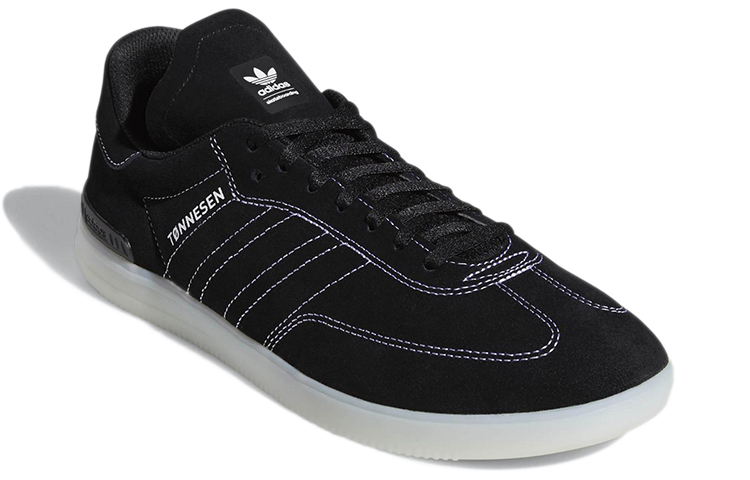 Lookbook adidas originals Samba ADV 舒適耐磨休閒板鞋 黑色