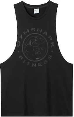 GYMSHARK Anime Graphic Logo Slim Fit Sleeveless Tank Top Black A5A2Z-BB2J Buy GYMSHARK Anime Graphic Logo Slim Fit Sleeveless Tank Top Black A5A2Z-BB2J