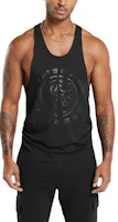 GYMSHARK Anime Graphic Tank Top Slim Fit Sleeveless for Men - Black A5A3A-BB2J GYMSHARK Anime Graphic Tank Top Slim Fit Sleeveless for Men - Black A5A3A-BB2J