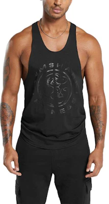 GYMSHARK Anime Graphic Tank Top Slim Fit Sleeveless for Men - Black A5A3A-BB2J Buy GYMSHARK Anime Graphic Tank Top Slim Fit Sleeveless for Men - Black A5A3A-BB2J