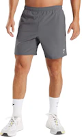 GYMSHARK ARRIVAL 7" Shorts Moisture-Wicking Workout Shorts Gray A2A1L-GBP4 GYMSHARK ARRIVAL 7" Shorts Moisture-Wicking Workout Shorts Gray A2A1L-GBP4
