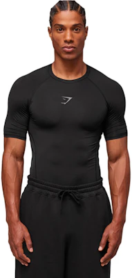 GYMSHARK Baselayer Element Black Muscle-Enhancing Compression Gym T-Shirt A2B4C Buy GYMSHARK Baselayer Element Black Muscle-Enhancing Compression Gym T-Shirt A2B4C